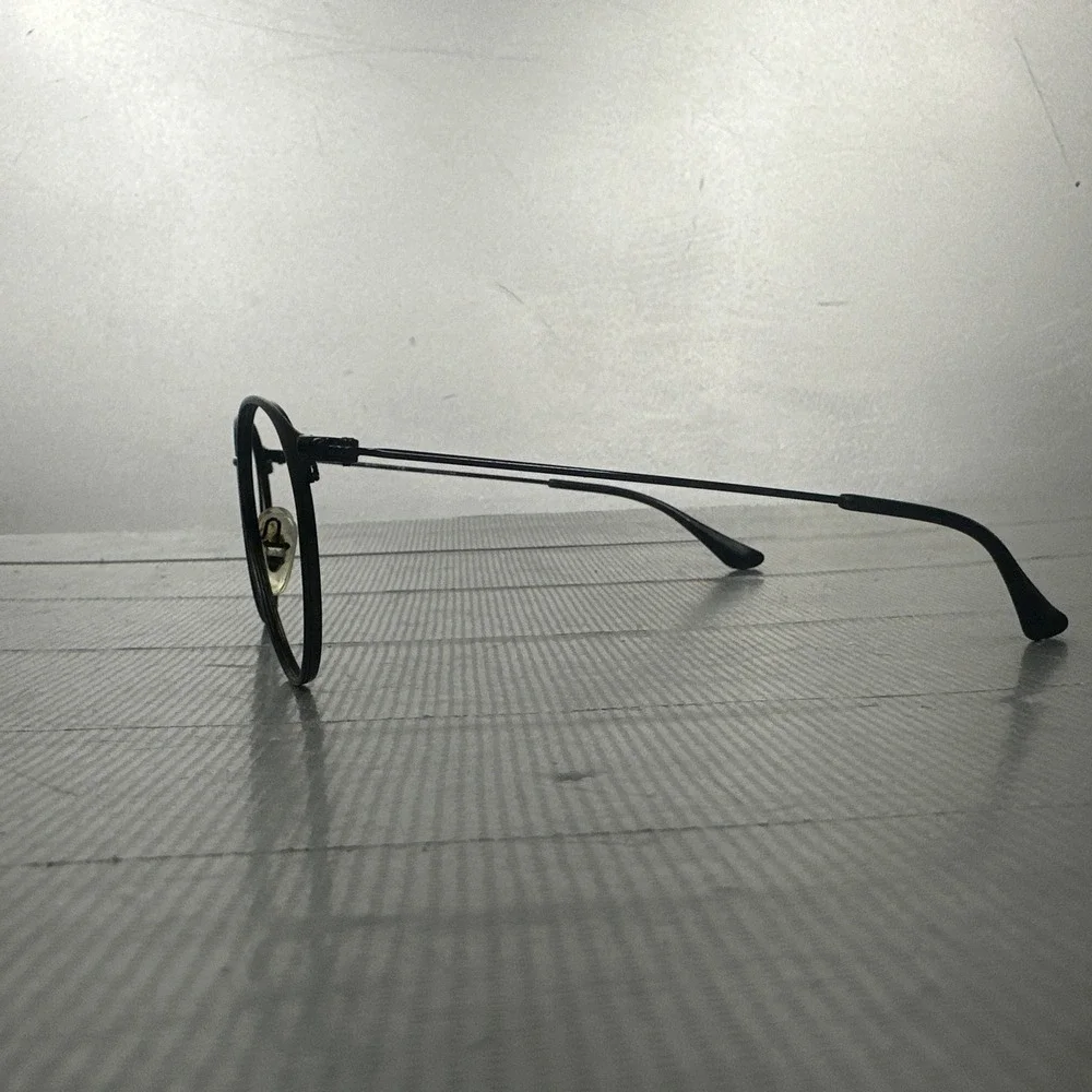 Ray-Ban RB 6378 2904 Black Round Metal Eyeglasses FRAMES ONLY 49[]21-145